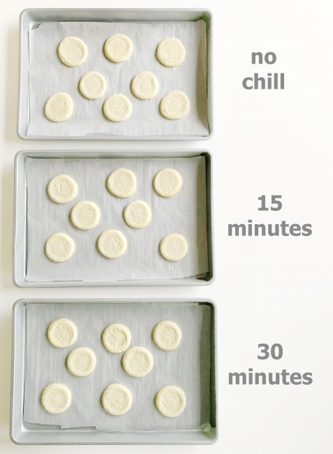 Is chilling really important for meltaway cookies?