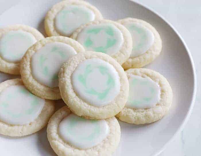 Peppermint Sugar Cookie Cups {Surprise Inside!}