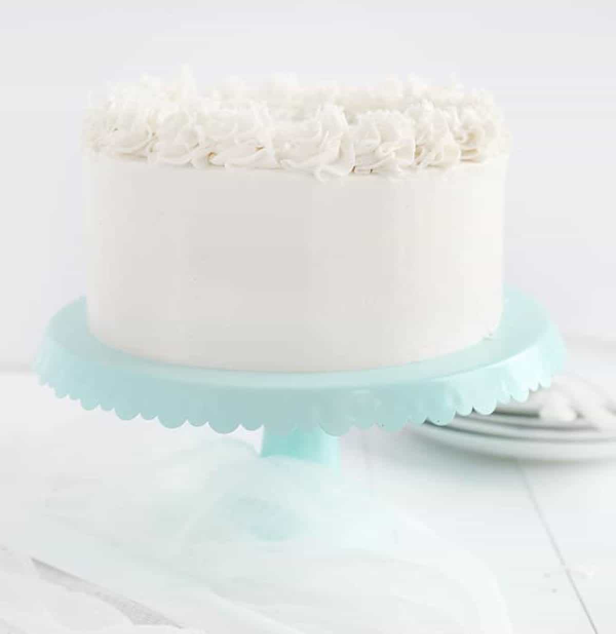 Homemade Coconut Cake