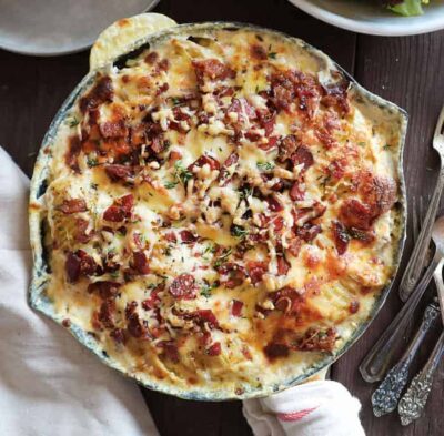 Gruyere Scalloped Potatoes - i am baker