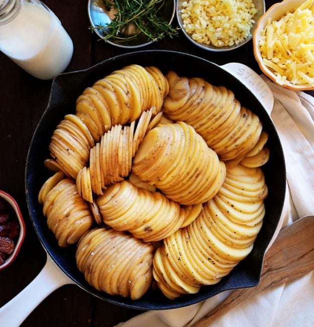 Scalloped Potato Recipe with Gruyere