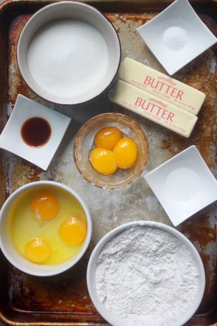 Ingredients for From Scratch Baking - Food Photography