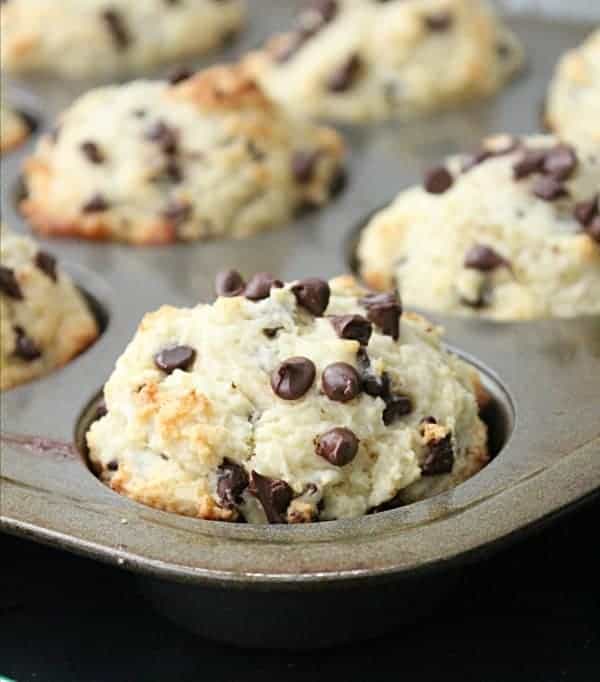 Chocolate Chip Muffins with Ricotta Cheese | i am baker