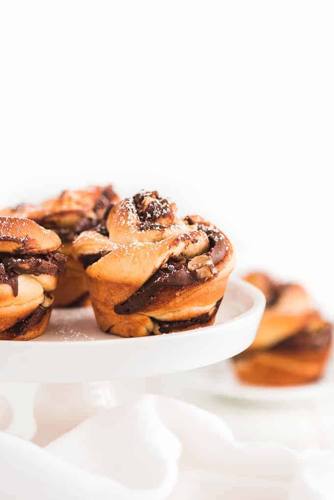 Chocolate Hazelnut Twists