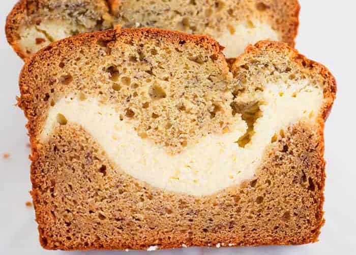 Cream Cheese Banana Bread {VIDEO} i am baker