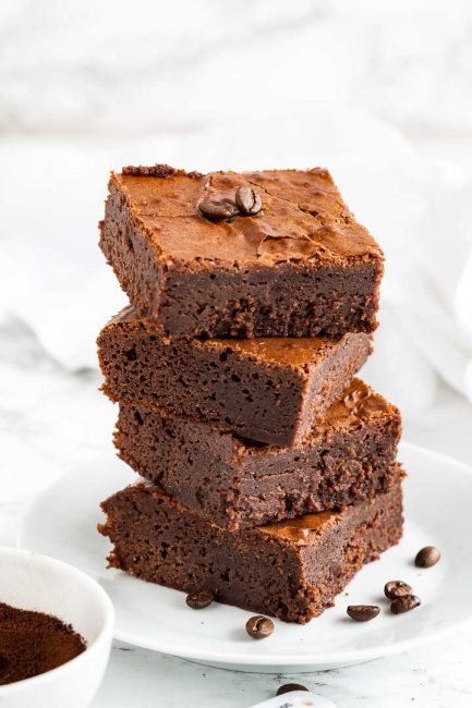 Brownies au Moka Fudgy