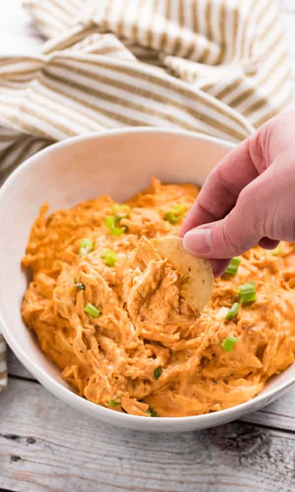 Crockpot Buffalo Chicken Dip | i am baker