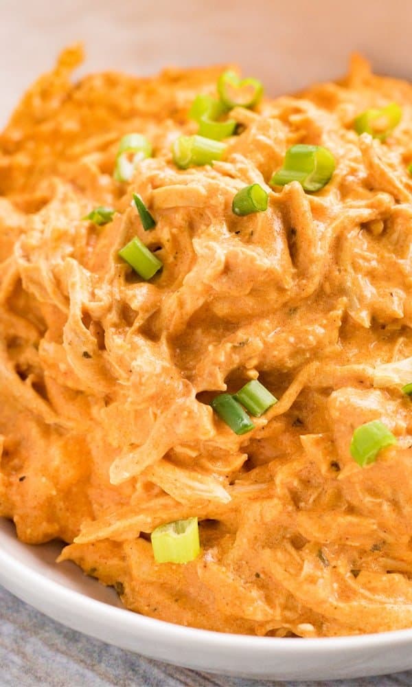 crockpot buffalo chicken dip with cream cheese