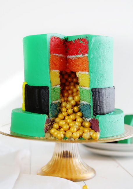 St. Patty's Cake Cake - Leprechaun Hat