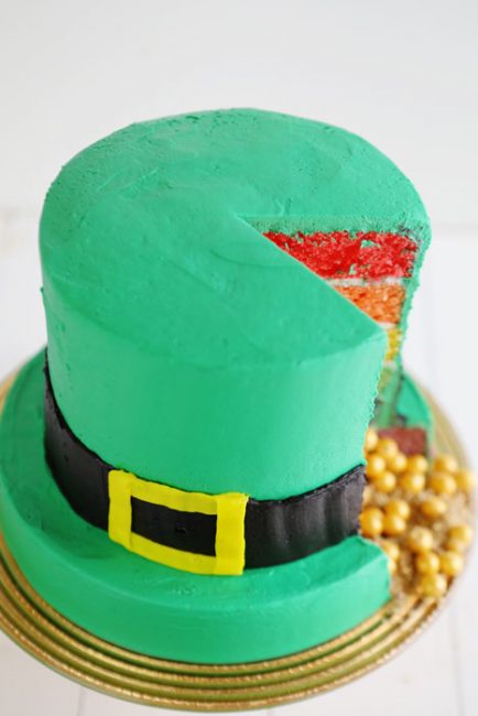 Leprechaun store hat cake