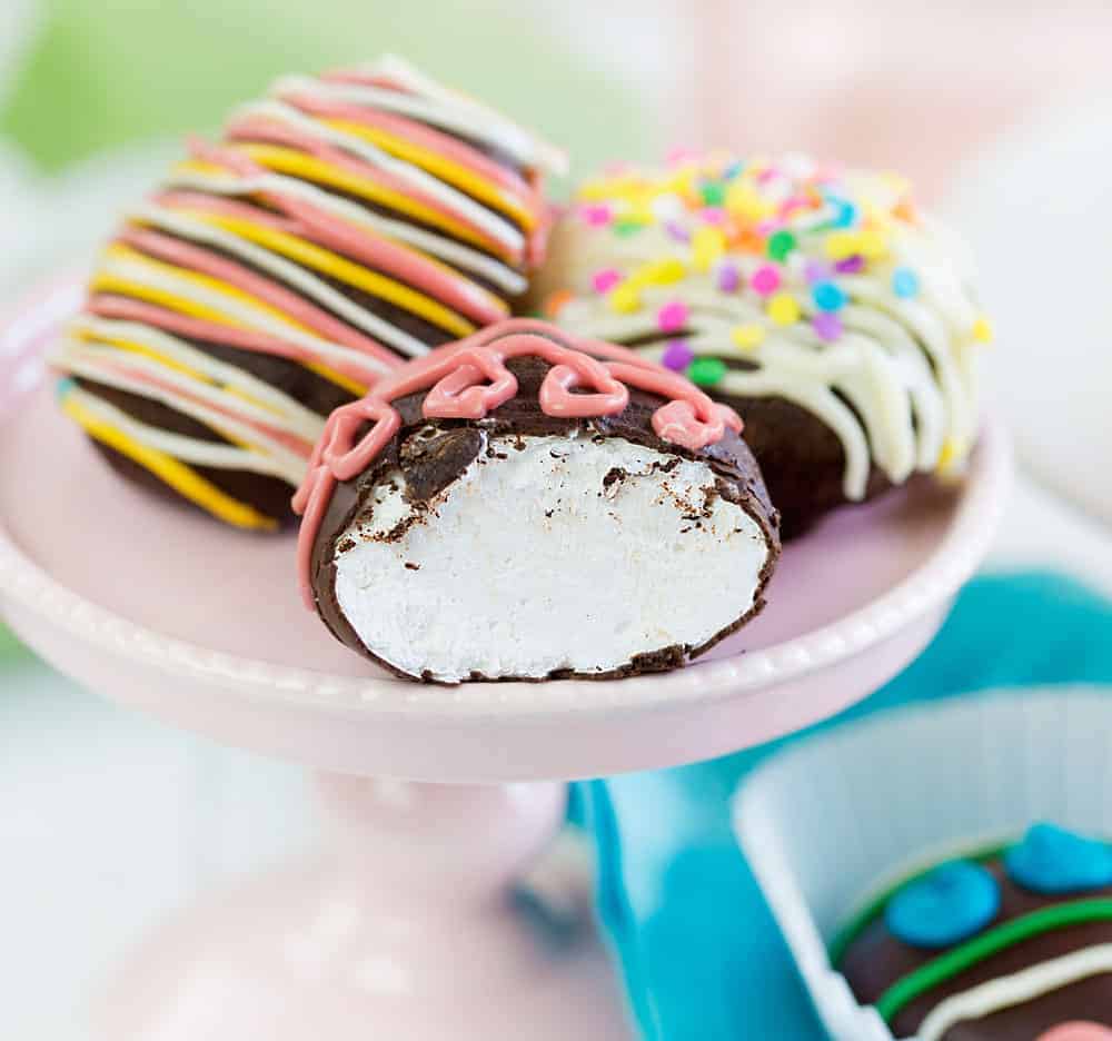 Homemade Marshmallow Eggs i am baker