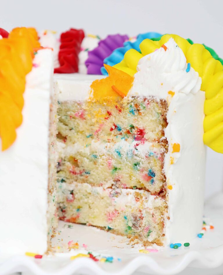 Sprinkles Cake i am baker