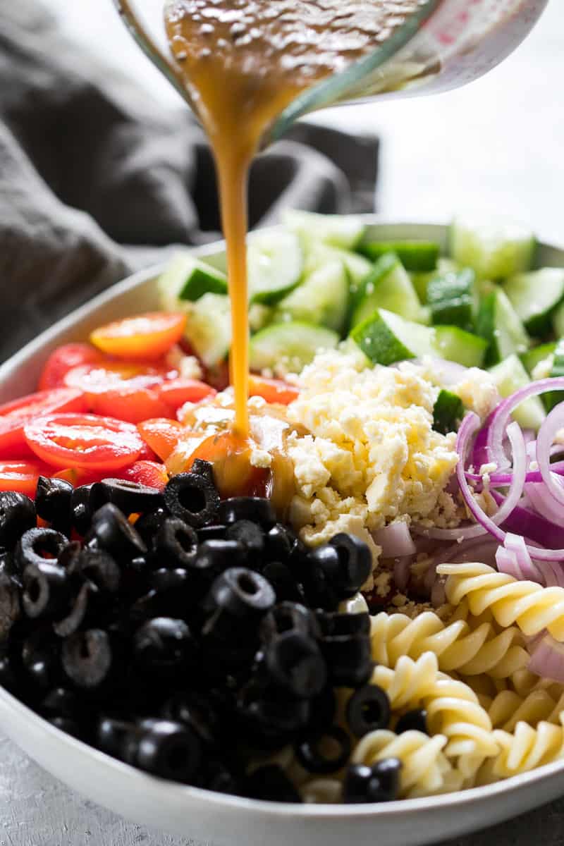 Greek Pasta Salad Recipe