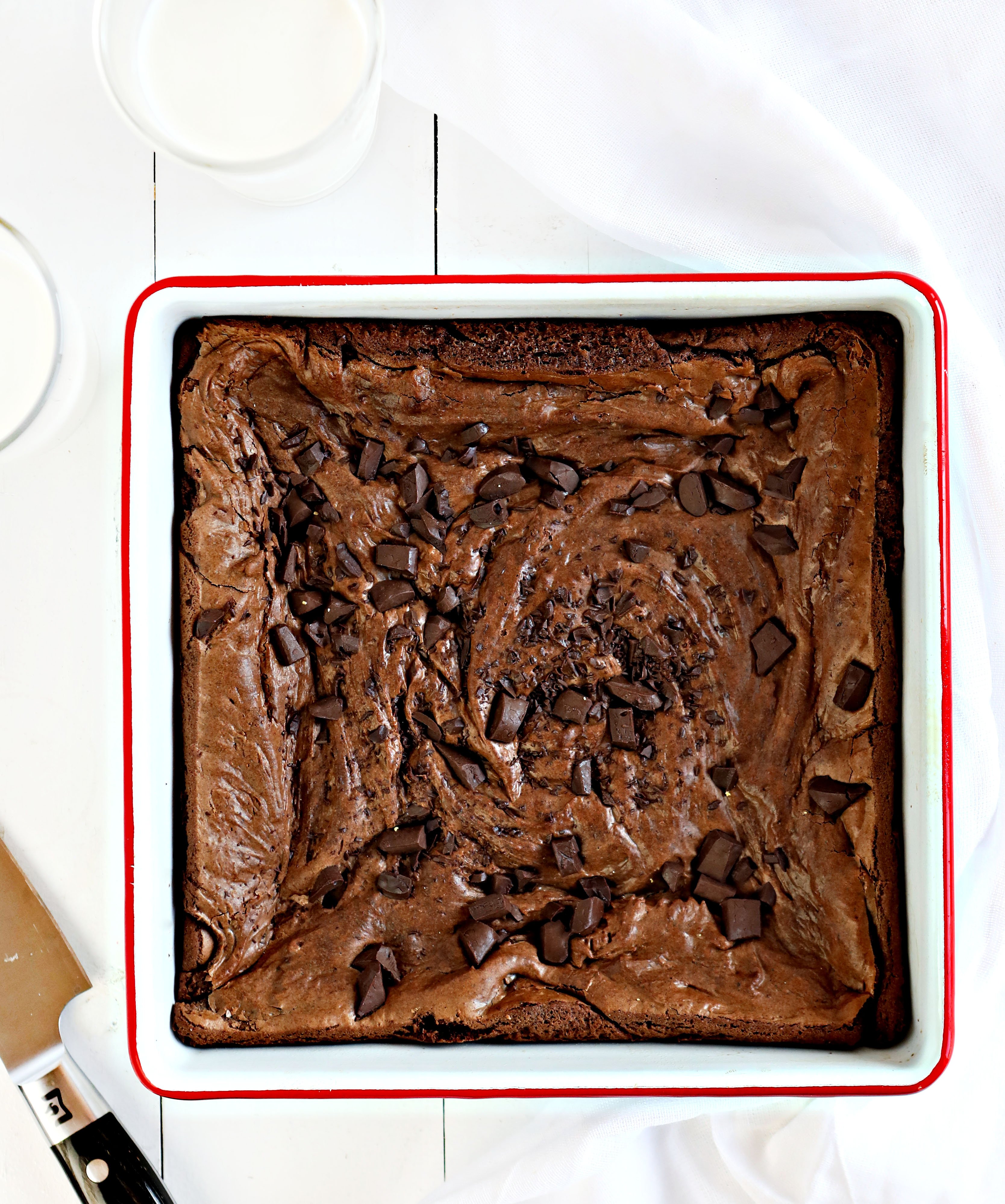 Double Fudge Brownies - i am baker