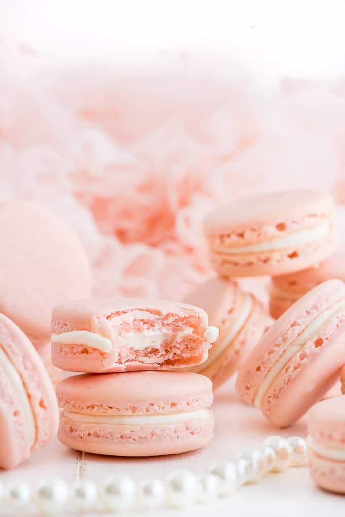 Classic French Macarons {VIDEO} | I Am Baker