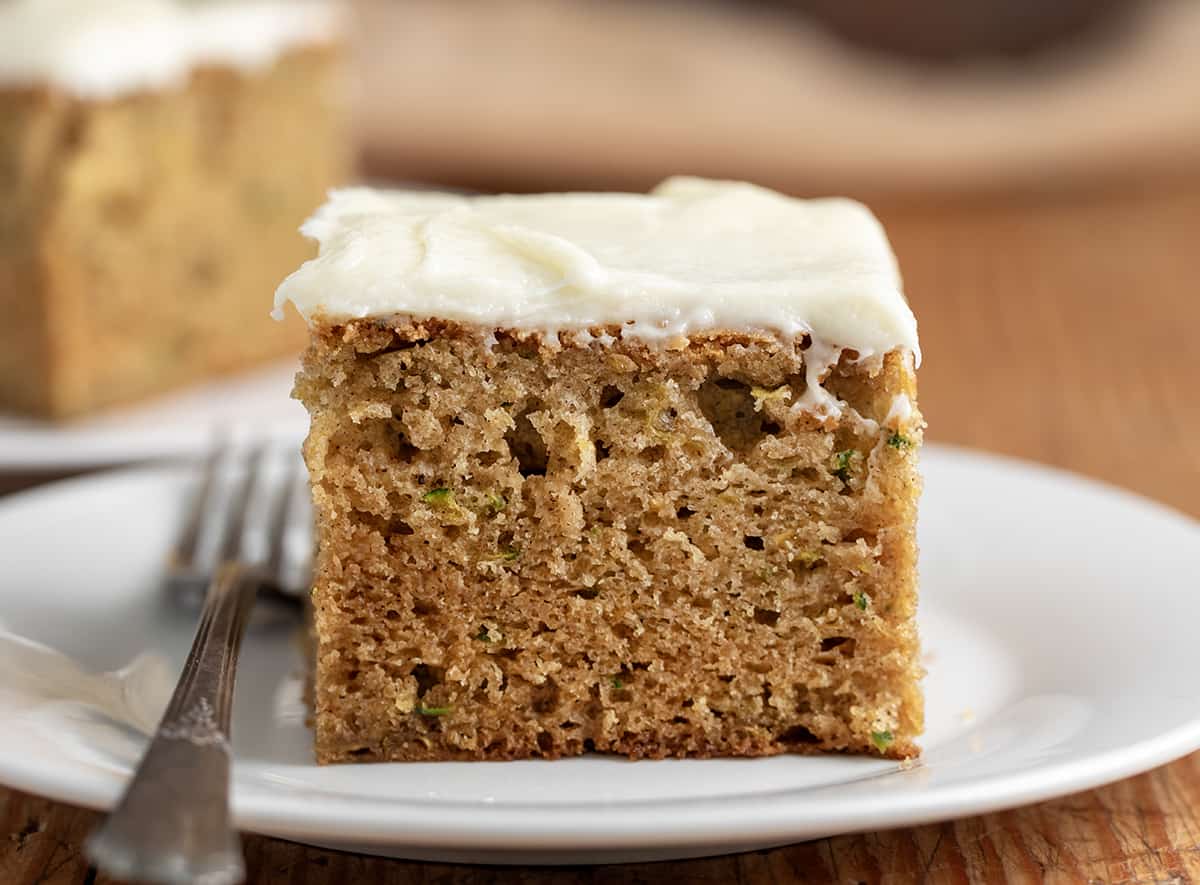 Zucchini Cake Recipe {VIDEO} - i am baker