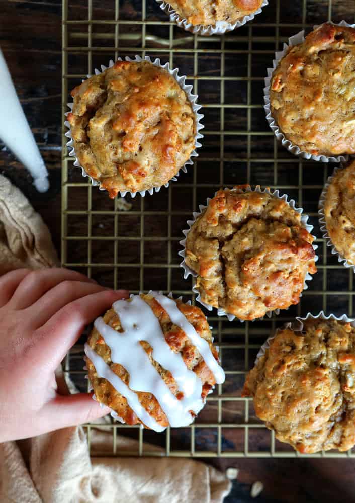 Healthy Peanut Butter Banana Muffins