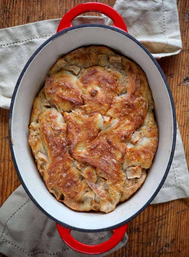 artisan apple bread