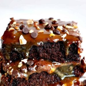 Texas Turtle Sheet Cake