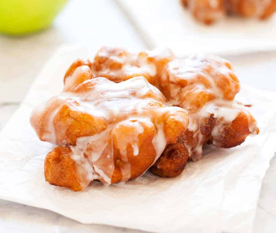 Apple Fritters Video I Am Baker