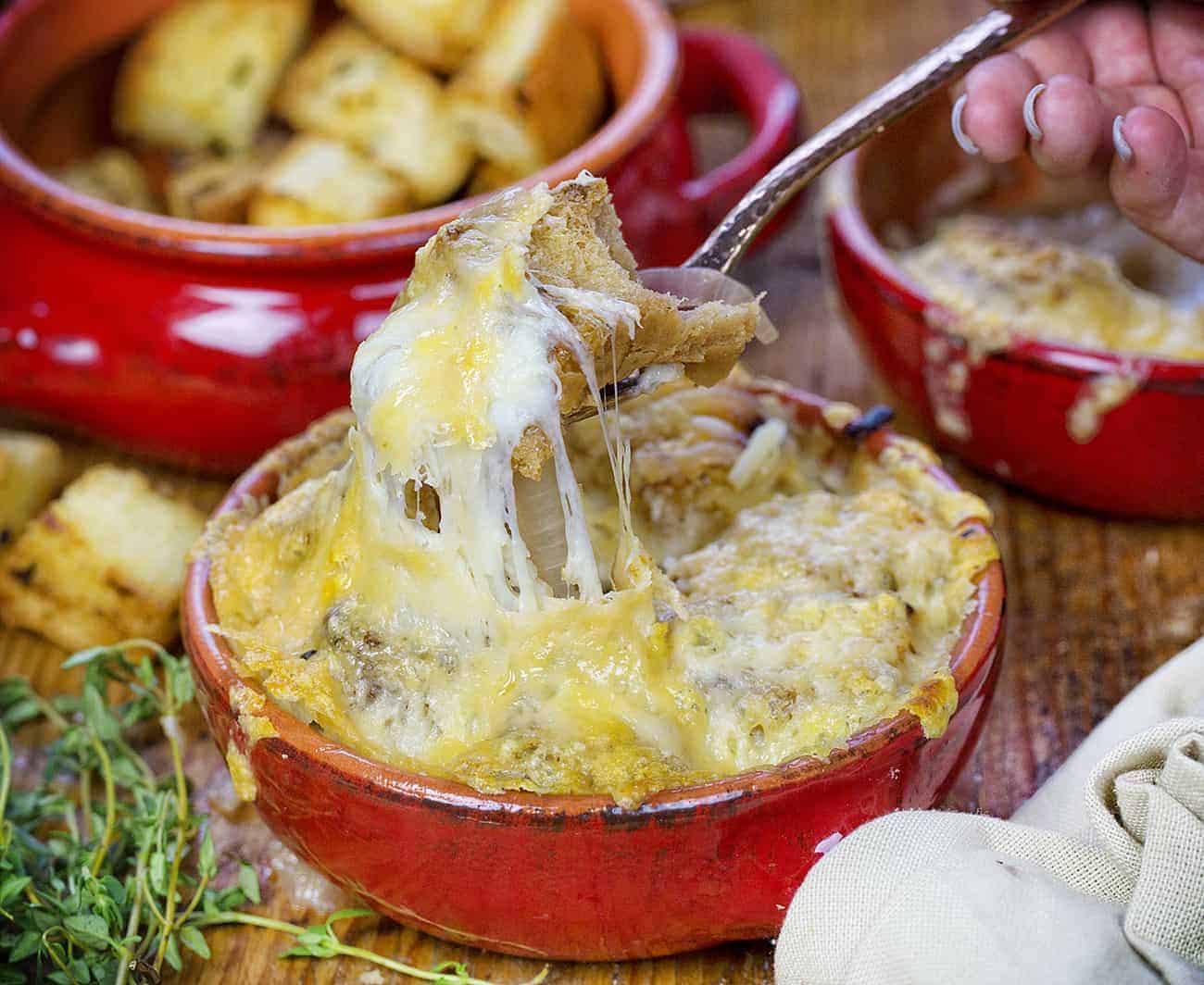 Spoonful of French Onion Soup