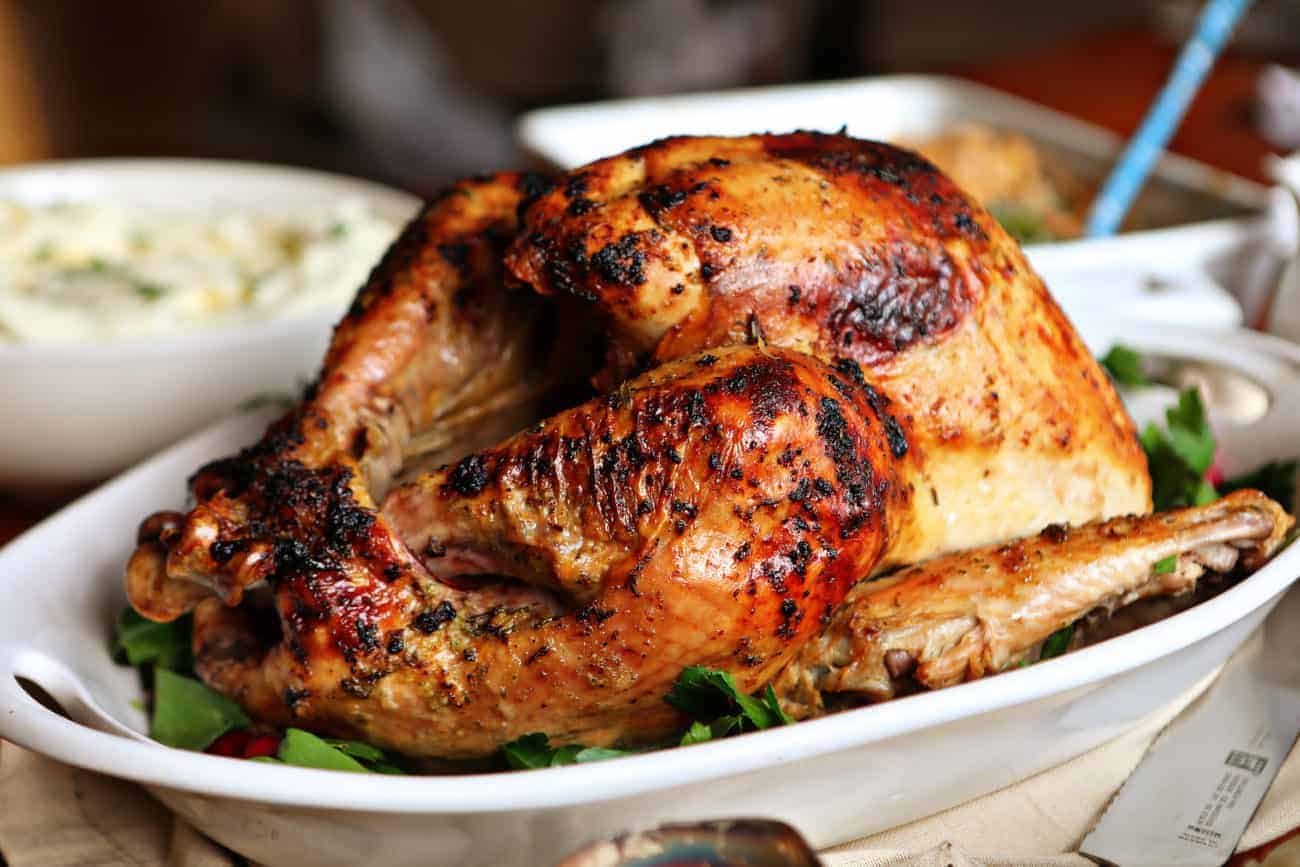 Whole Roasted Turkey with Salted Herb Butter - Recipes