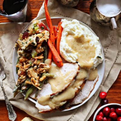 Herb Butter Roast Turkey - i am baker