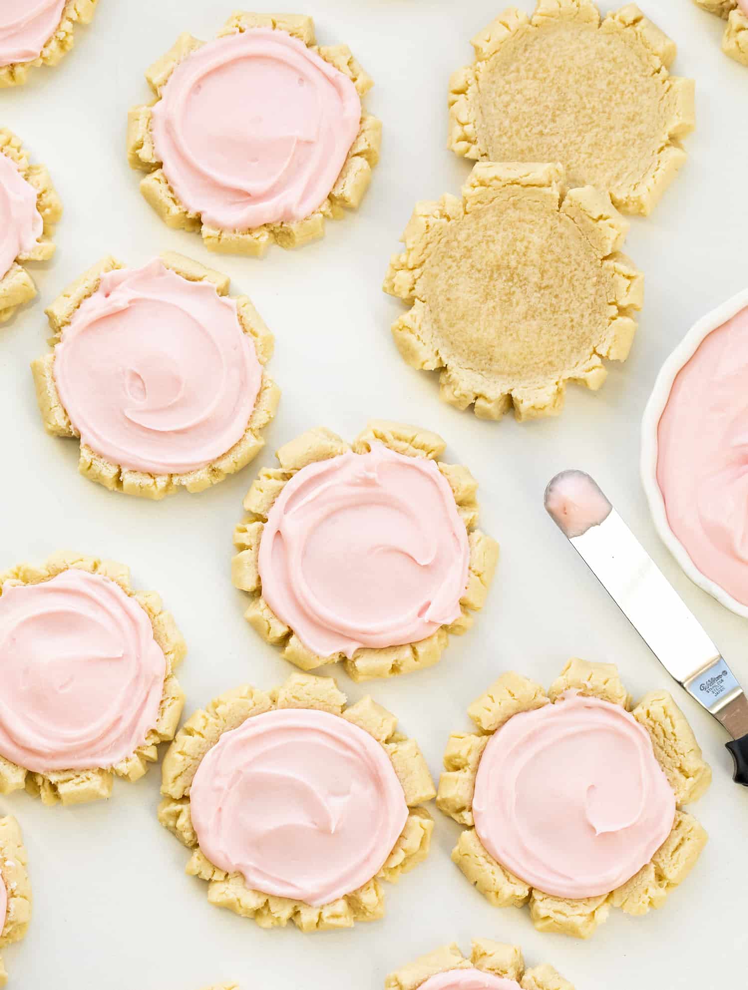 Pink Sugar Cookies  Everyday Family Cooking