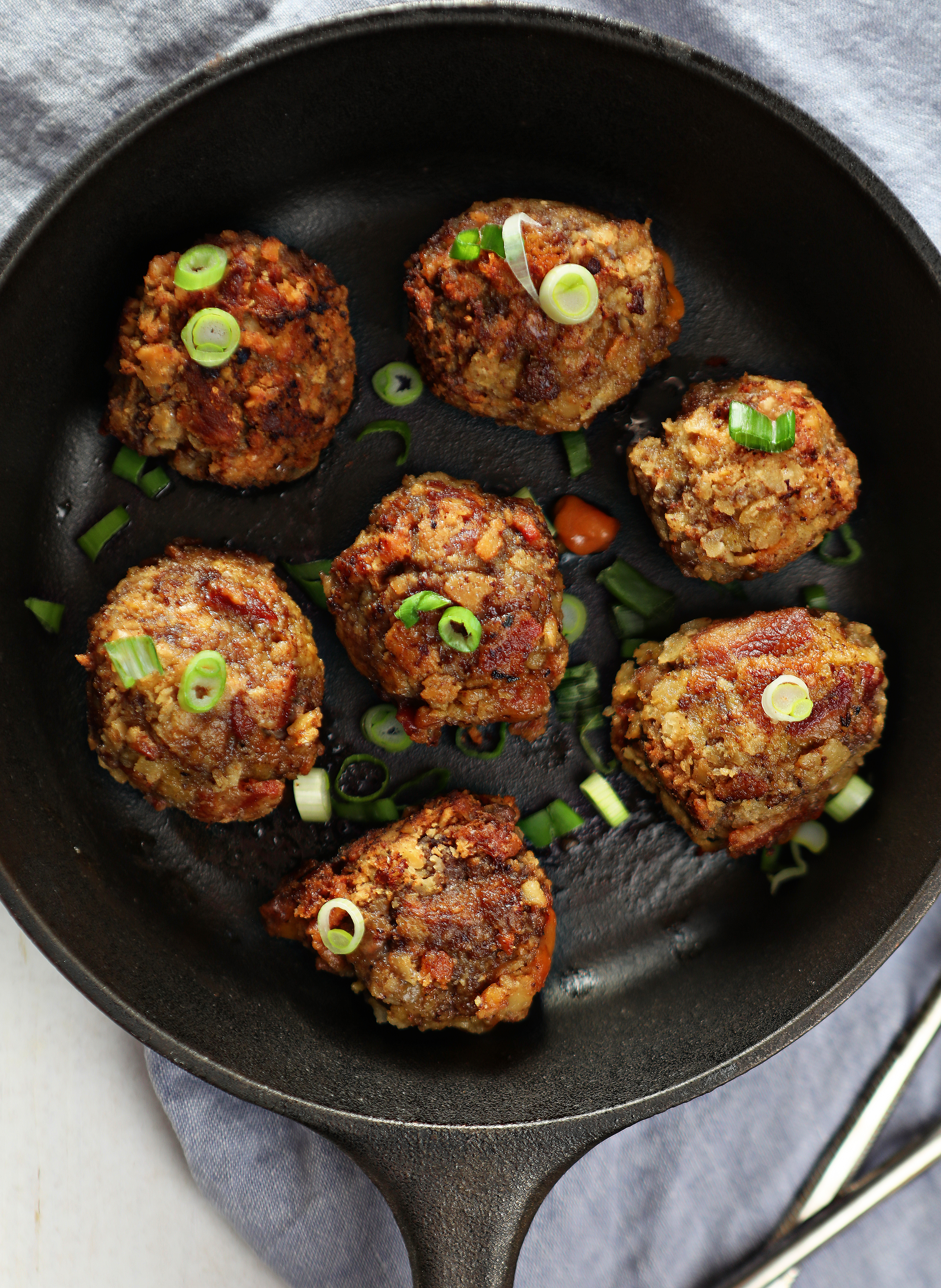 Bacon Cheeseburger Meatballs