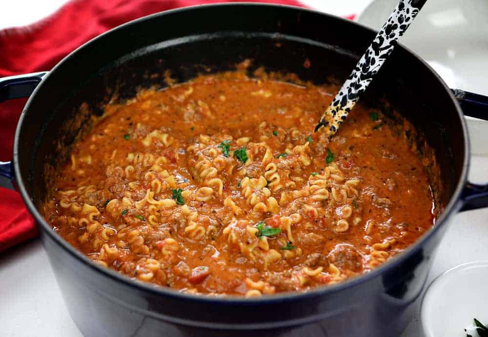 Lasagna Soup