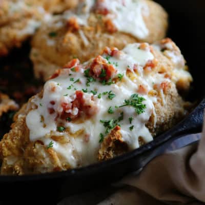 Bacon and Cream Cheese Stuffed Chicken Breast