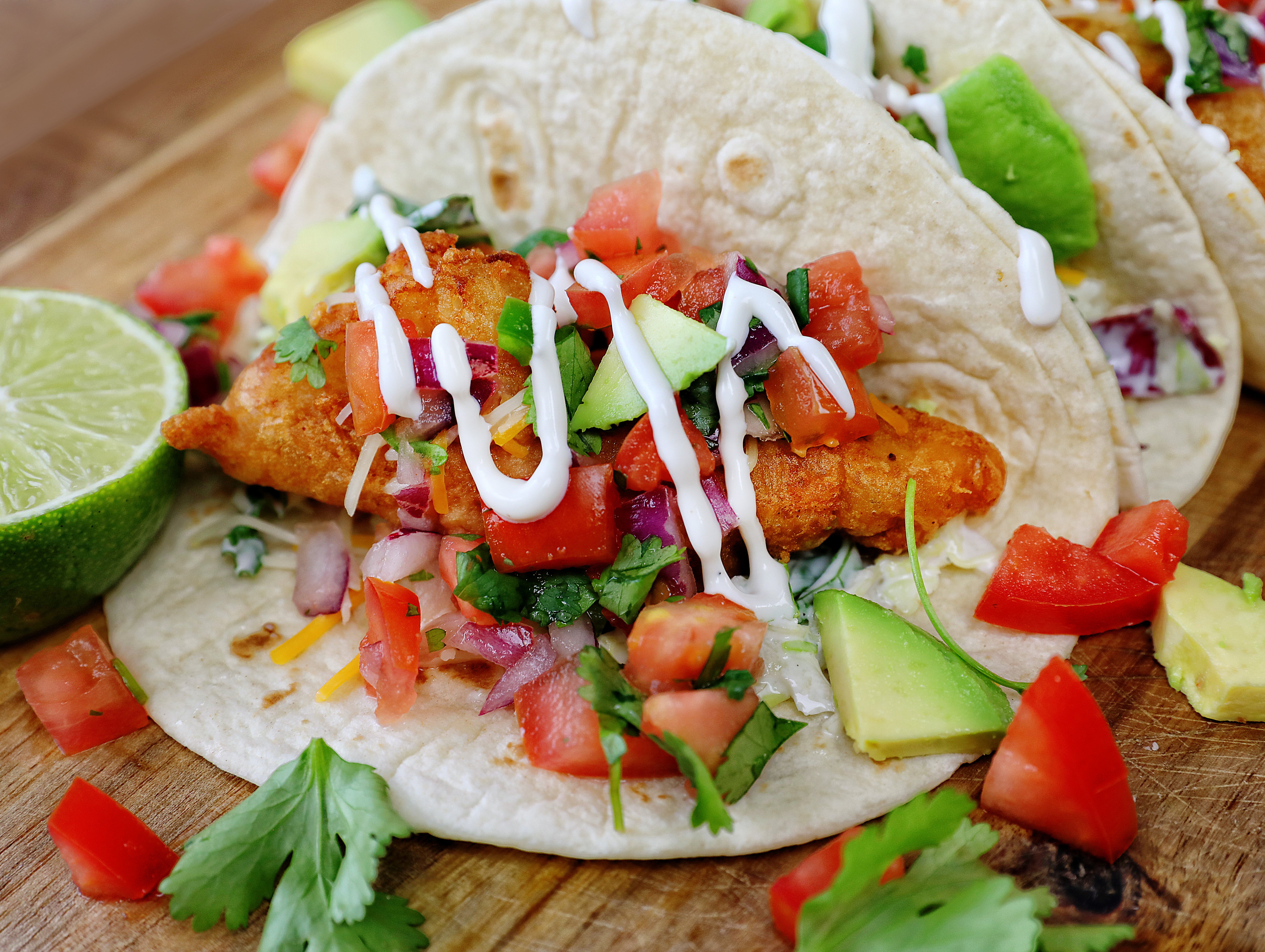 Baja Fish Taco Recipe Video I Am Baker