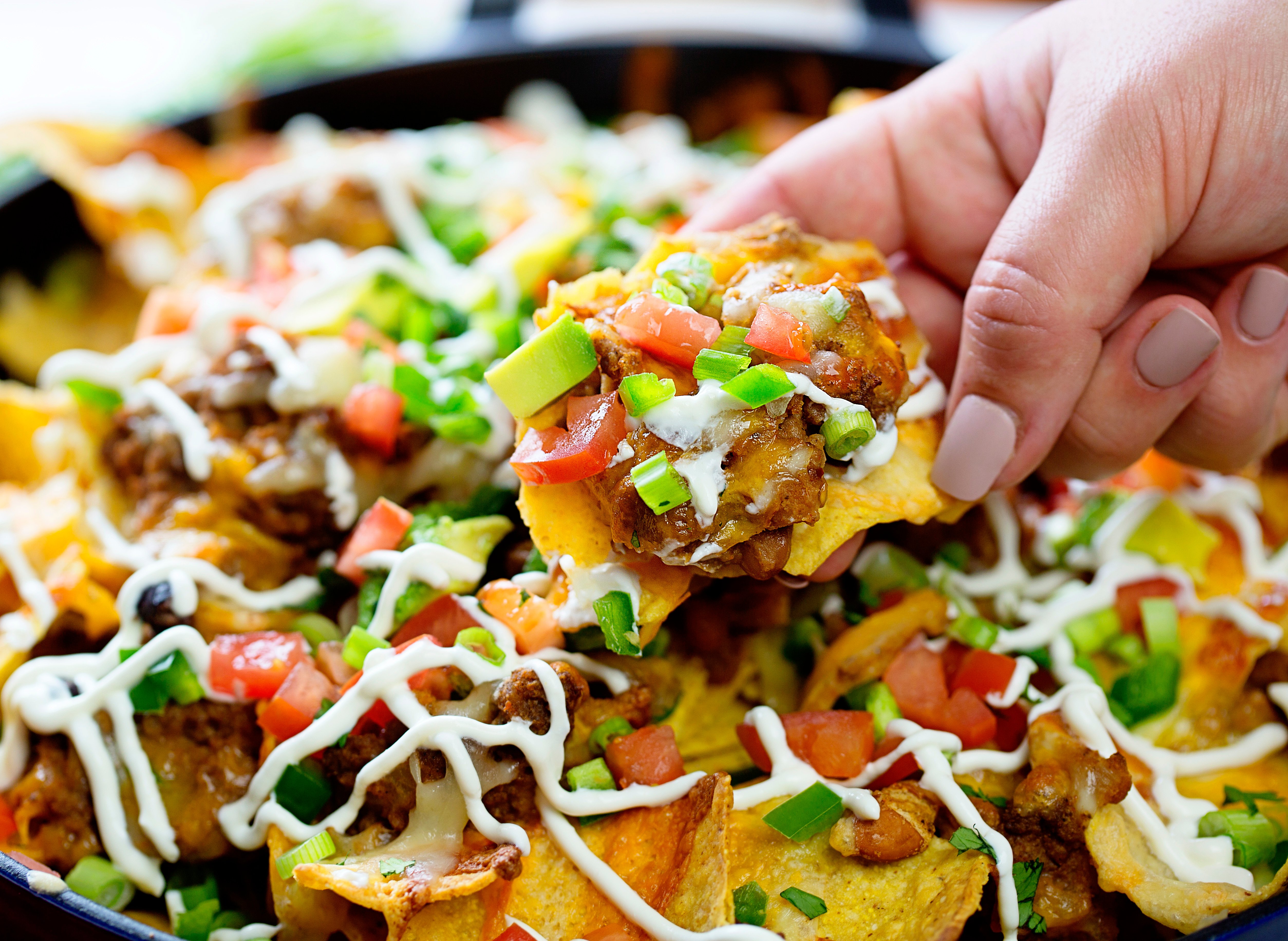 How to Make Nachos in a Skillet