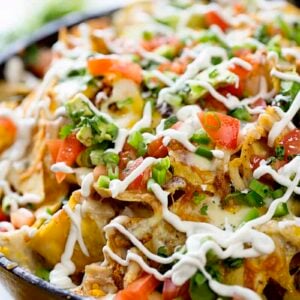 Loaded Chicken Nachos