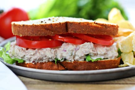 Tuna Salad Sandwich - i am baker