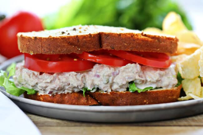 Tuna Salad Sandwich - i am baker