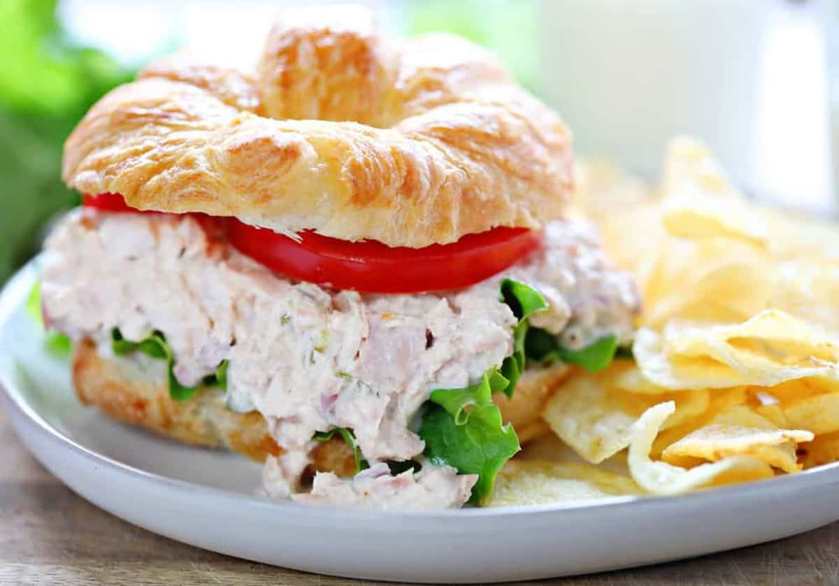 Tuna Salad Sandwich - i am baker