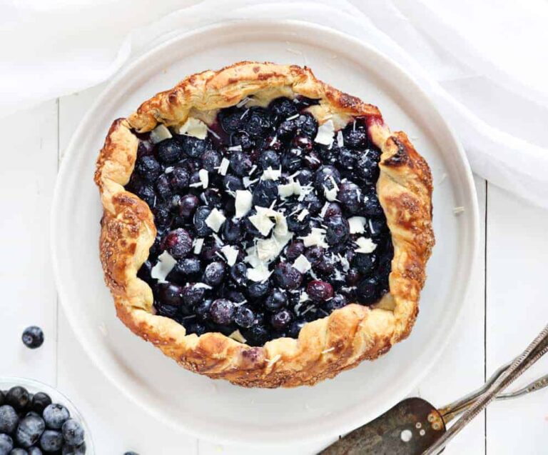 Blueberry Galette Dessert i am baker