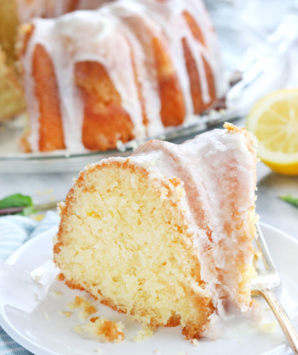 Lemon Pound Cake {VIDEO} - i am baker