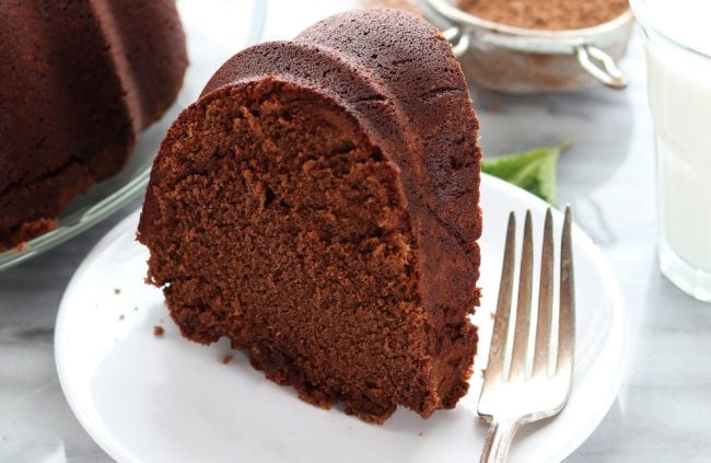 Chocolate Pound Cake | i am baker