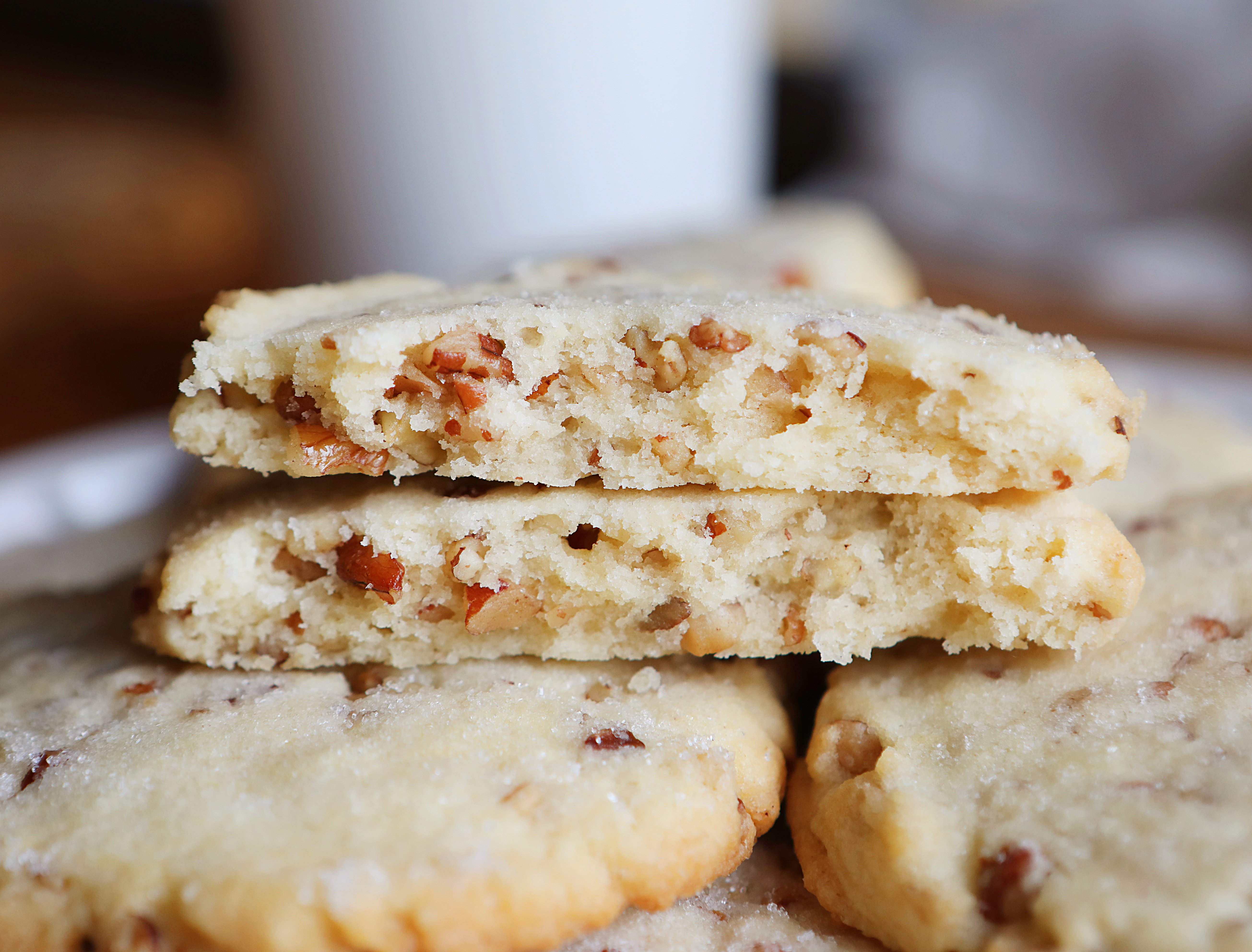 Salted Butter-Pecan Shortbread Cookies Recipe