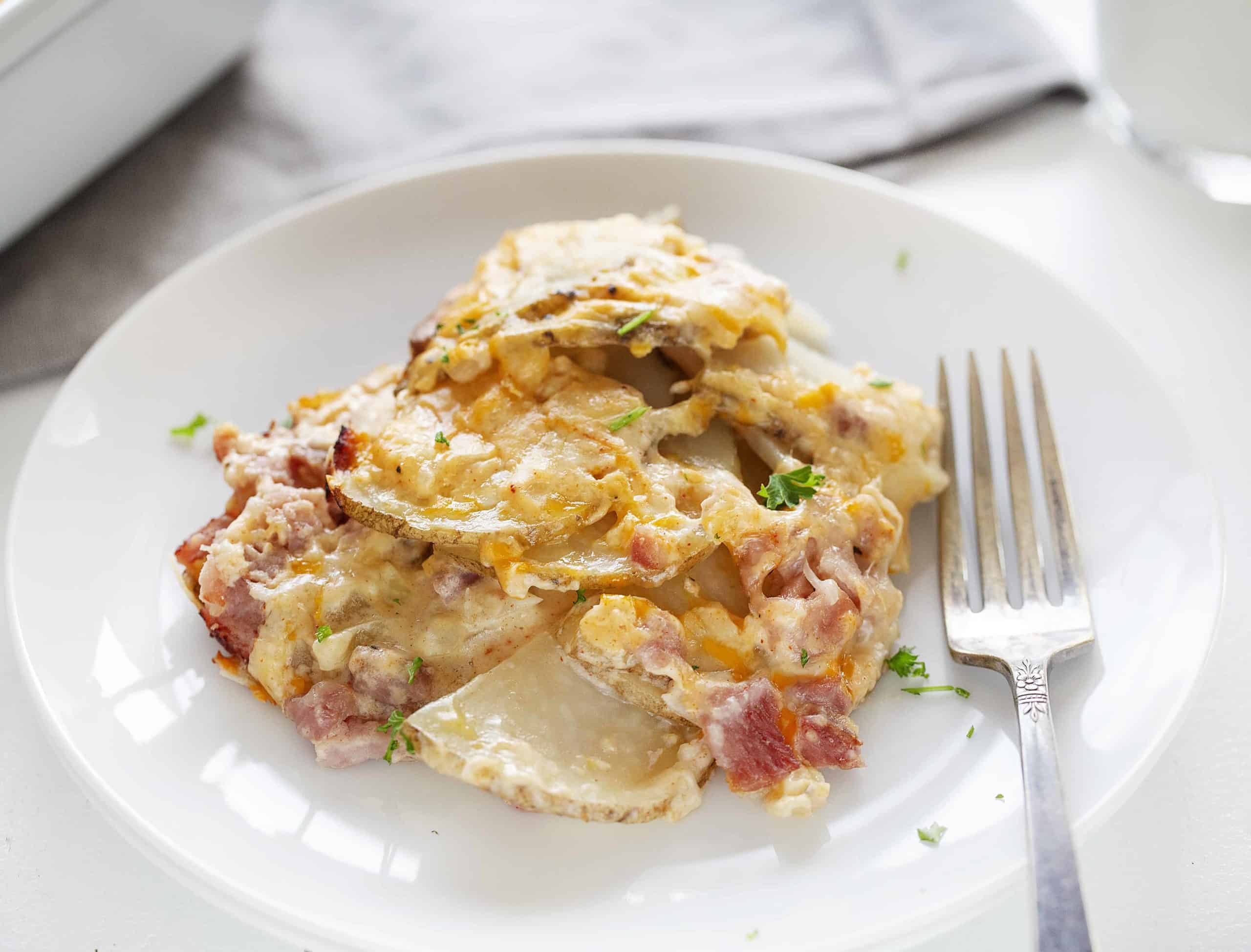 Ham and Cheese Au Gratin