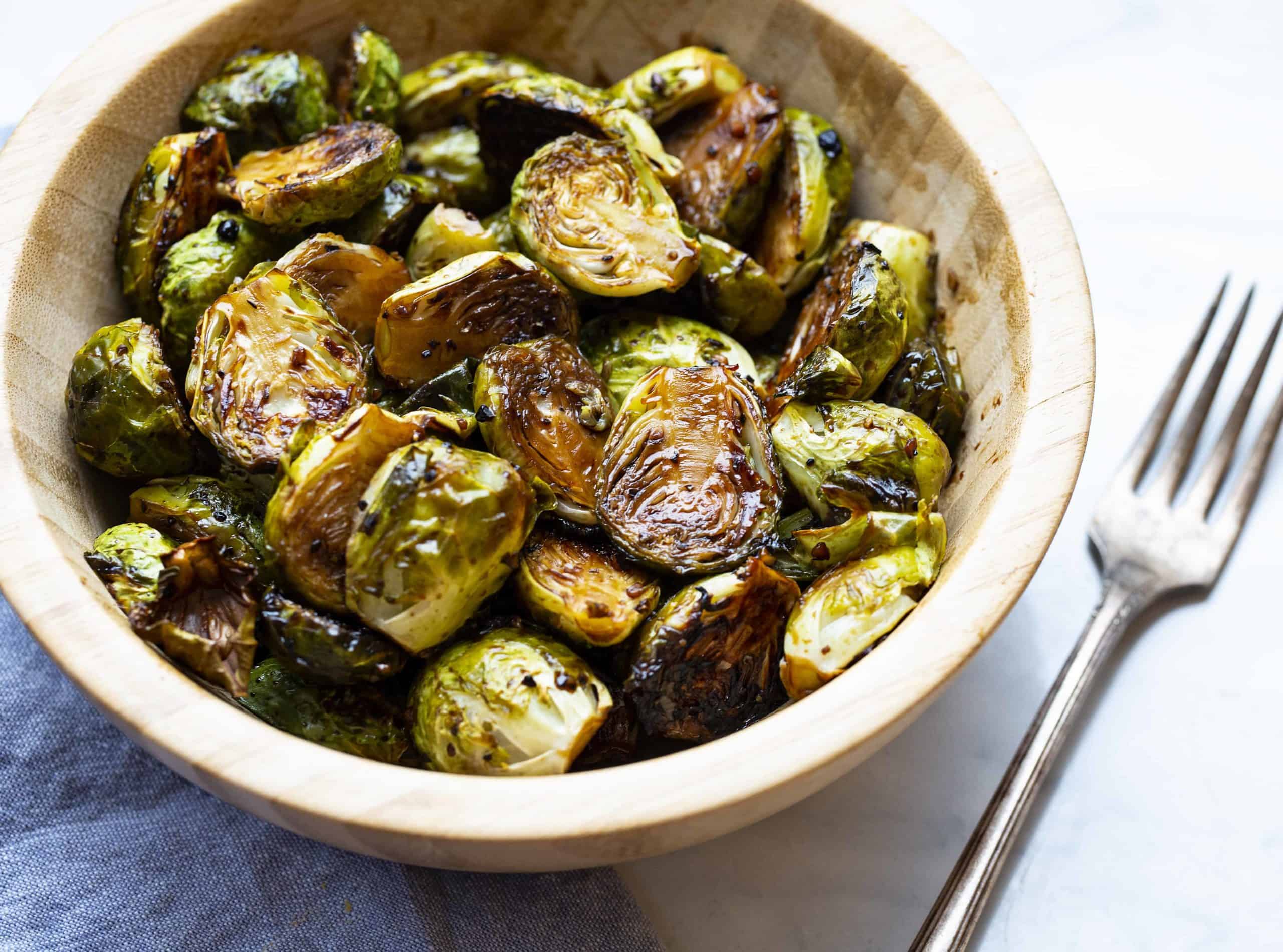 Balsamic Roasted Brussel Sprouts