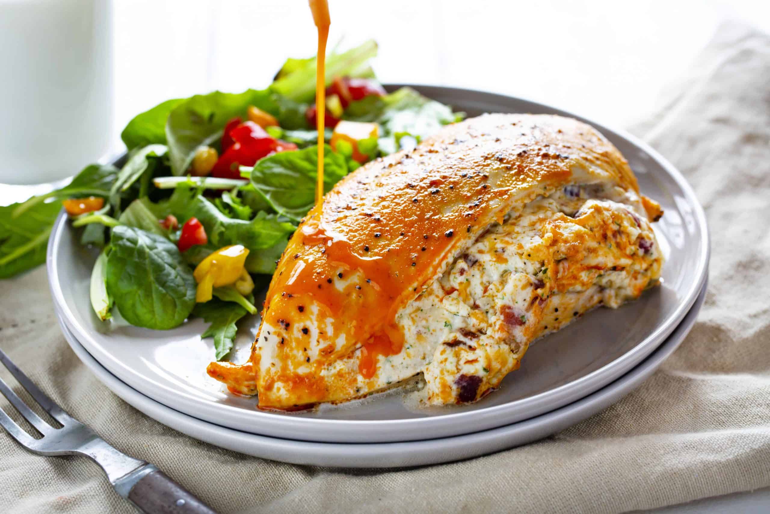 Stuffed Buffalo Chicken