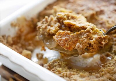 Apple Dump Cake - i am baker