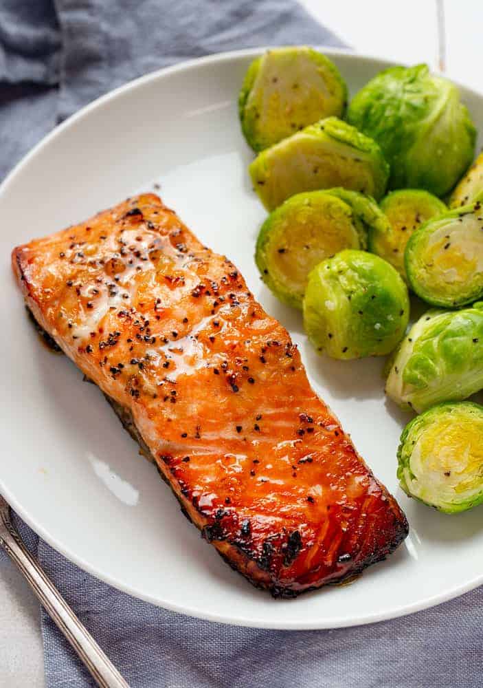 honey garlic salmon