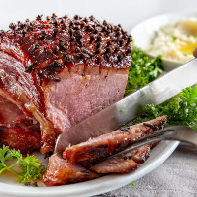 honey baked ham with cloves