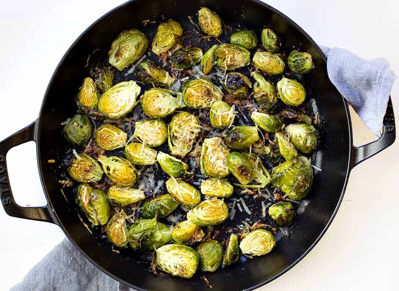 Parmesan Roasted Brussels Sprouts