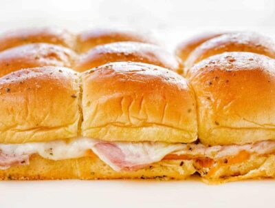 Ham and Cheese Sliders - i am baker