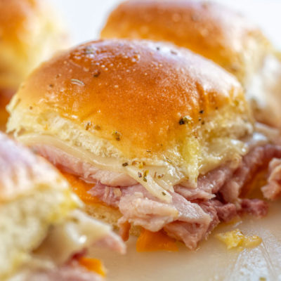 ham and cheese slider